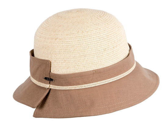 Nude straw ladies summer beach hat