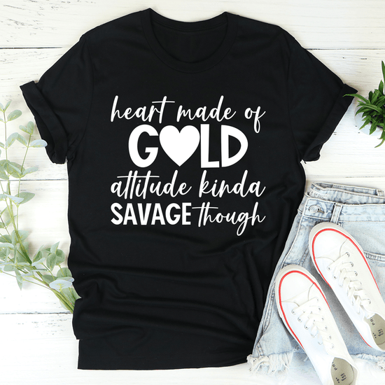 Heart Made Of Gold Tee - Sequel atire