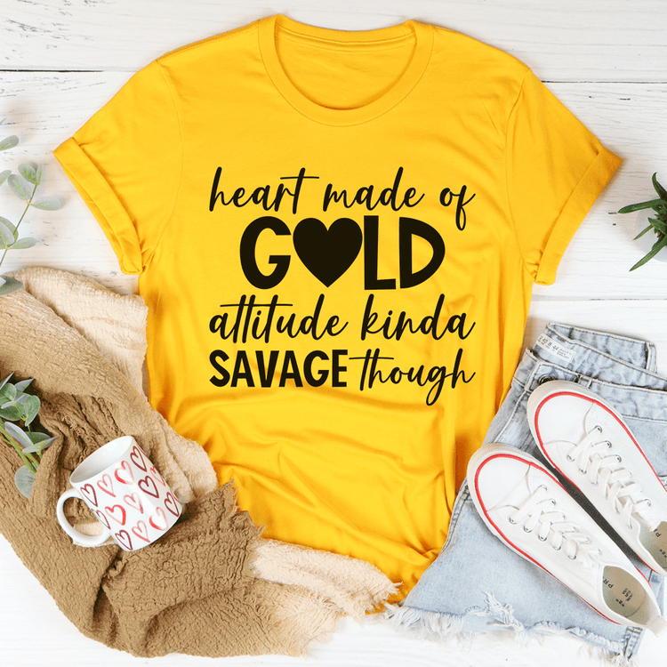 Heart Made Of Gold Tee - Sequel atire