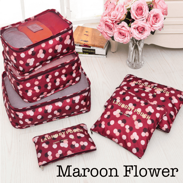 6 Piece Travel Organizer - Sequel atire