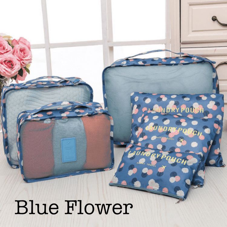 6 Piece Travel Organizer - Sequel atire