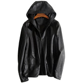 Casual Genuine Womens Leather Coat - Sequel atire
