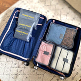 6 Piece Travel Organizer - Sequel atire