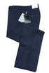 "Bradley" Midnight Navy Luxury Wool Blend Suit Pants - Unhemmed - Sequel atire