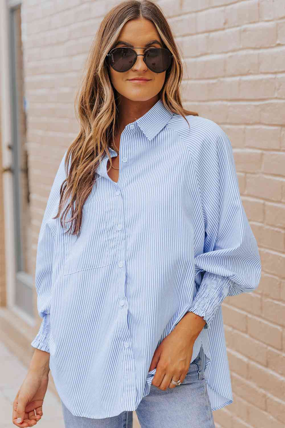 Fernanda Lantern Sleeve Shirt - Sequel atire