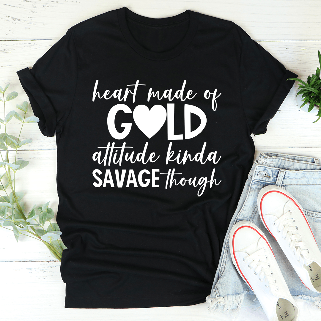 Heart Made Of Gold Tee - Sequel atire