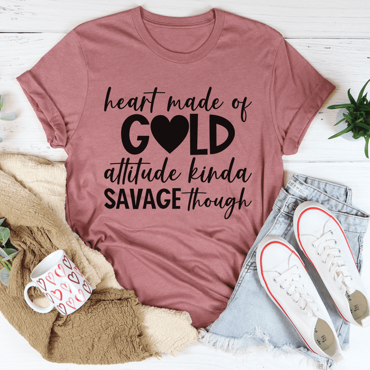 Heart Made Of Gold Tee - Sequel atire