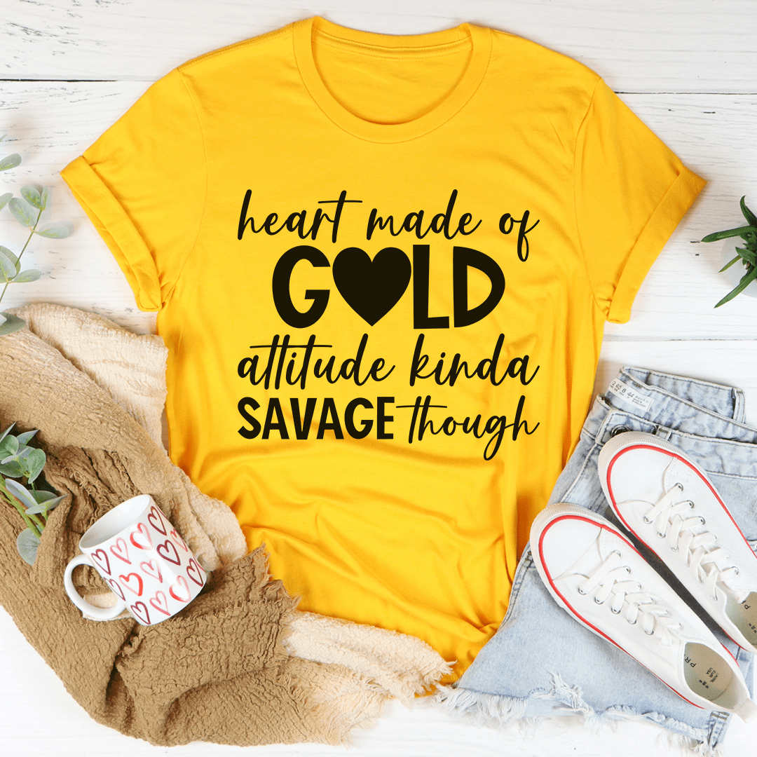 Heart Made Of Gold Tee - Sequel atire