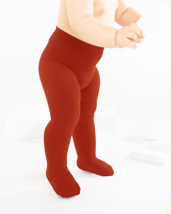 Kids Tights 60 Denier - Rust