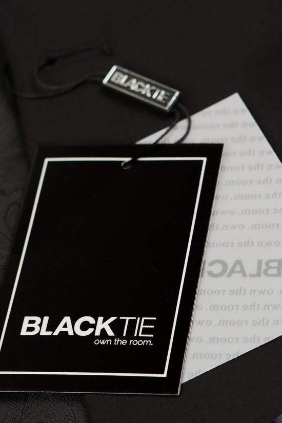 "Milan" Black Tuxedo Jacket Peak (Separates) - Sequel atire