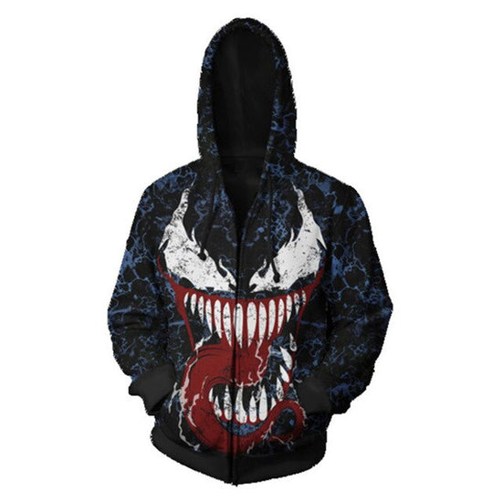 Superhero Iron Man Spiderman Clothes Mens Hoodies Zipper Sweatshirt 3D Peter Parker Miles Morales Hoodie Jackets Casual Coats