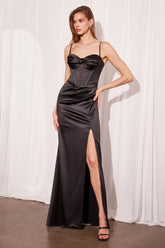 Fitted Dress With A Sweetheart Neckline And Thin Straps - Sequel atire