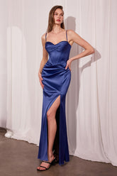 Fitted Dress With A Sweetheart Neckline And Thin Straps - Sequel atire
